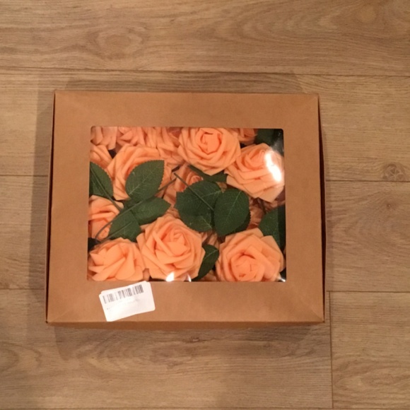 Artificial Flowers Realistic Roses, 25 Piece For DIY Wedding - Picture 6 of 6